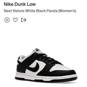 Nike Dunk Low
Next Nature White Black Panda (Women's)